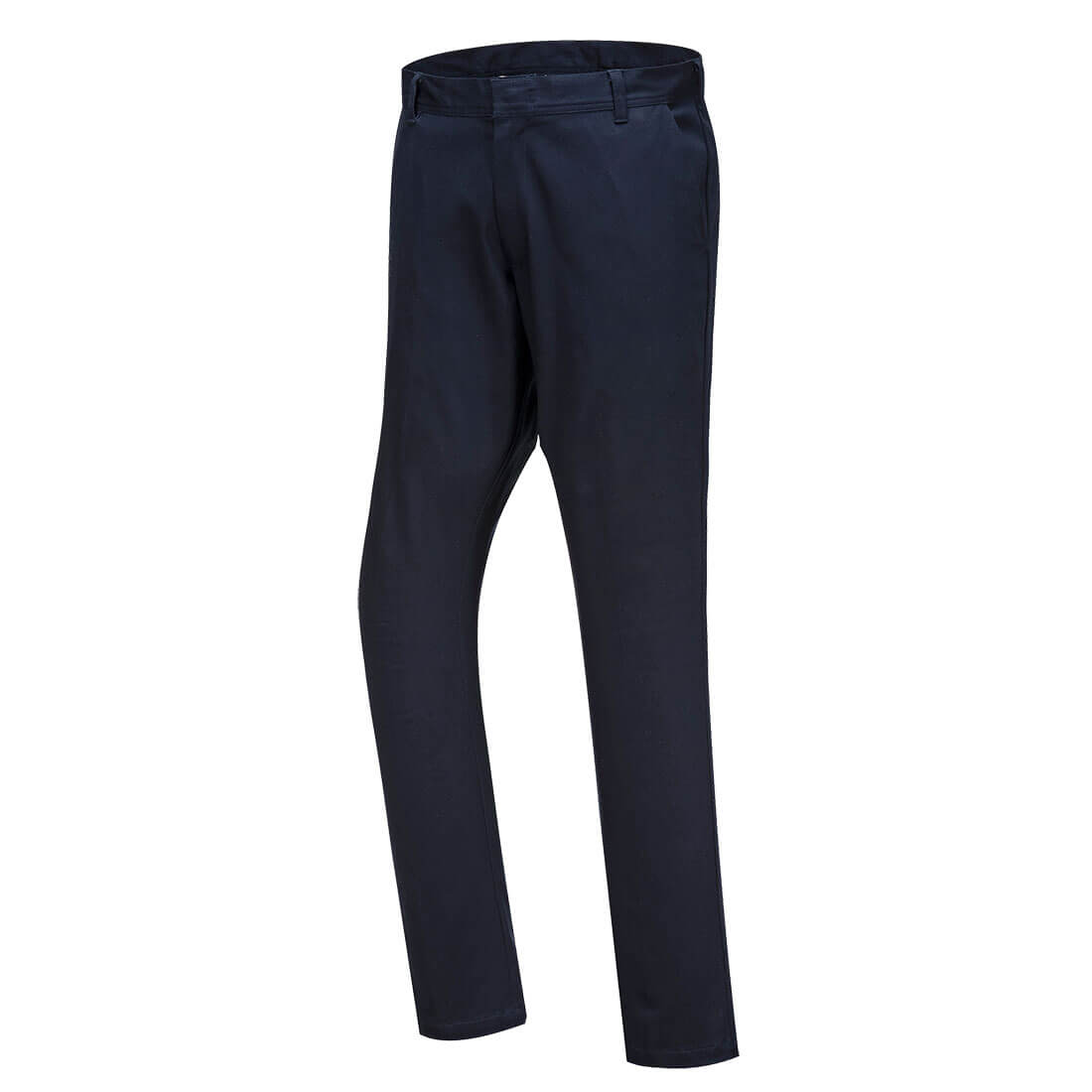 Schmale Stretch Chino Bundhose - Marine (NVR)