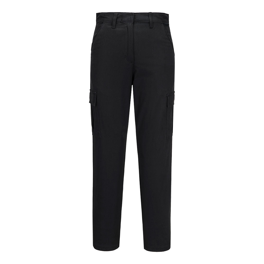 WX2 Eco Stretch Cargohose für Damen - Schwarz (BKR)
