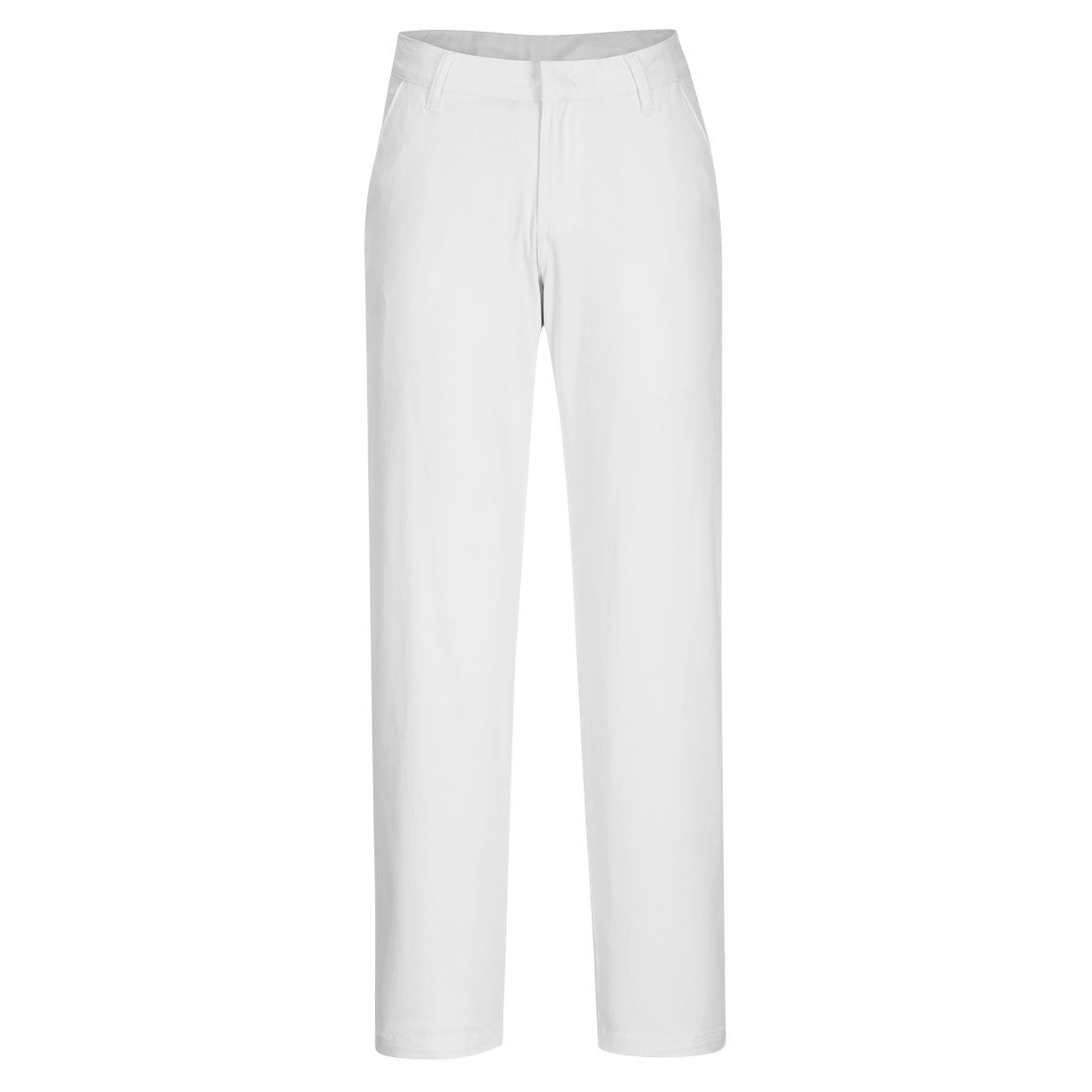 WX2 ECO Stretch Slim Chinohose für Damen - Weiss (WHR)