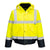 Hi-Vis Kontrast Winter Pilotjacke - Gelb/Marine (YNR)