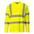 Hi-Vis Cotton Comfort T-Shirt langarm - Gelb (YER)