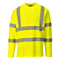 Hi-Vis Cotton Comfort T-Shirt langarm - Gelb (YER)