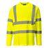 Hi-Vis Cotton Comfort T-Shirt langarm - Gelb (YER)