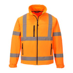 Hi-Vis Klassische Softshelljacke (3L) - Orange (ORR)
