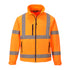 Hi-Vis Klassische Softshelljacke (3L) - Orange (ORR)