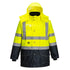 Hi-Vis 7-in-1 Kontrast Verkehrsjacke atmungsaktiv - Gelb/Marine (YNR)