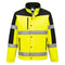 Hi-Vis Kontrast Softshelljacke (3L) - Gelb (YER)