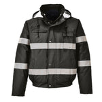 Iona Winter Pilotjacke - Schwarz (BKR)