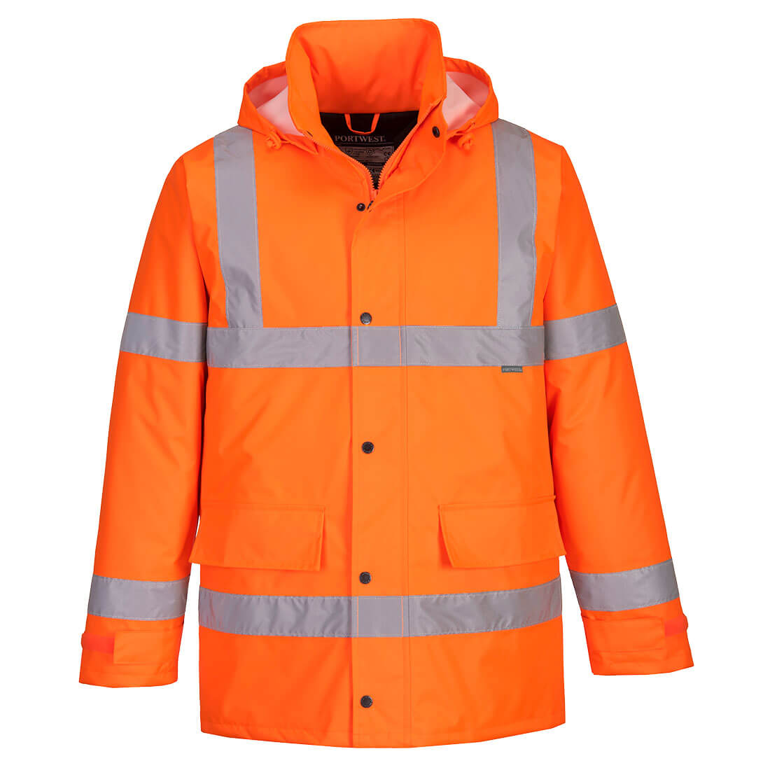 Hi-Vis Winter Verkehrsjacke - Orange (ORR)