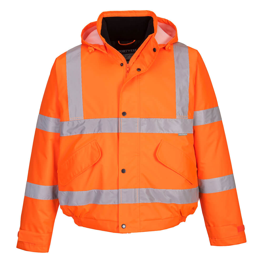 Hi-Vis Winter Pilotjacke - Orange (ORR)