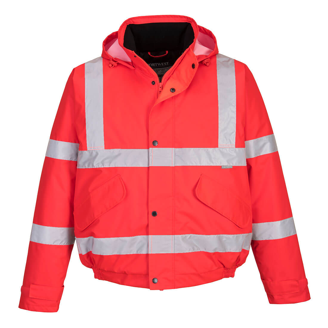 Hi-Vis Winter Pilotjacke - Rot (RER)