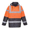 Hi-Vis Kontrast Winter Verkehrsjacke - Orange (ORR)