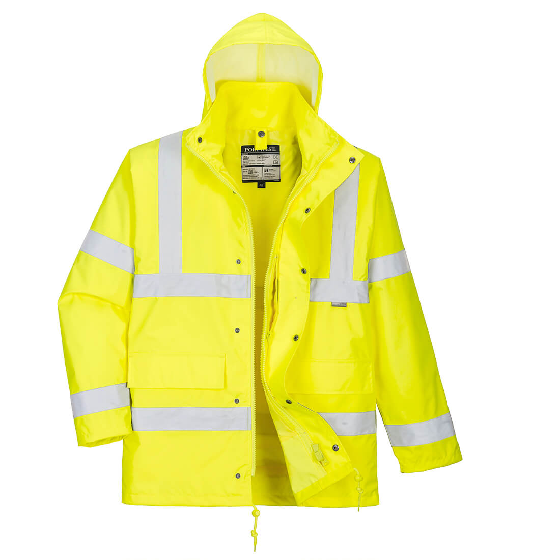 Hi-Vis 4-in-1 Verkehrsjacke - Gelb (YER)