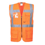 Berlin Hi-Vis Exekutiv Weste - Orange (ORR)