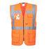 Berlin Hi-Vis Exekutiv Weste - Orange (ORR)