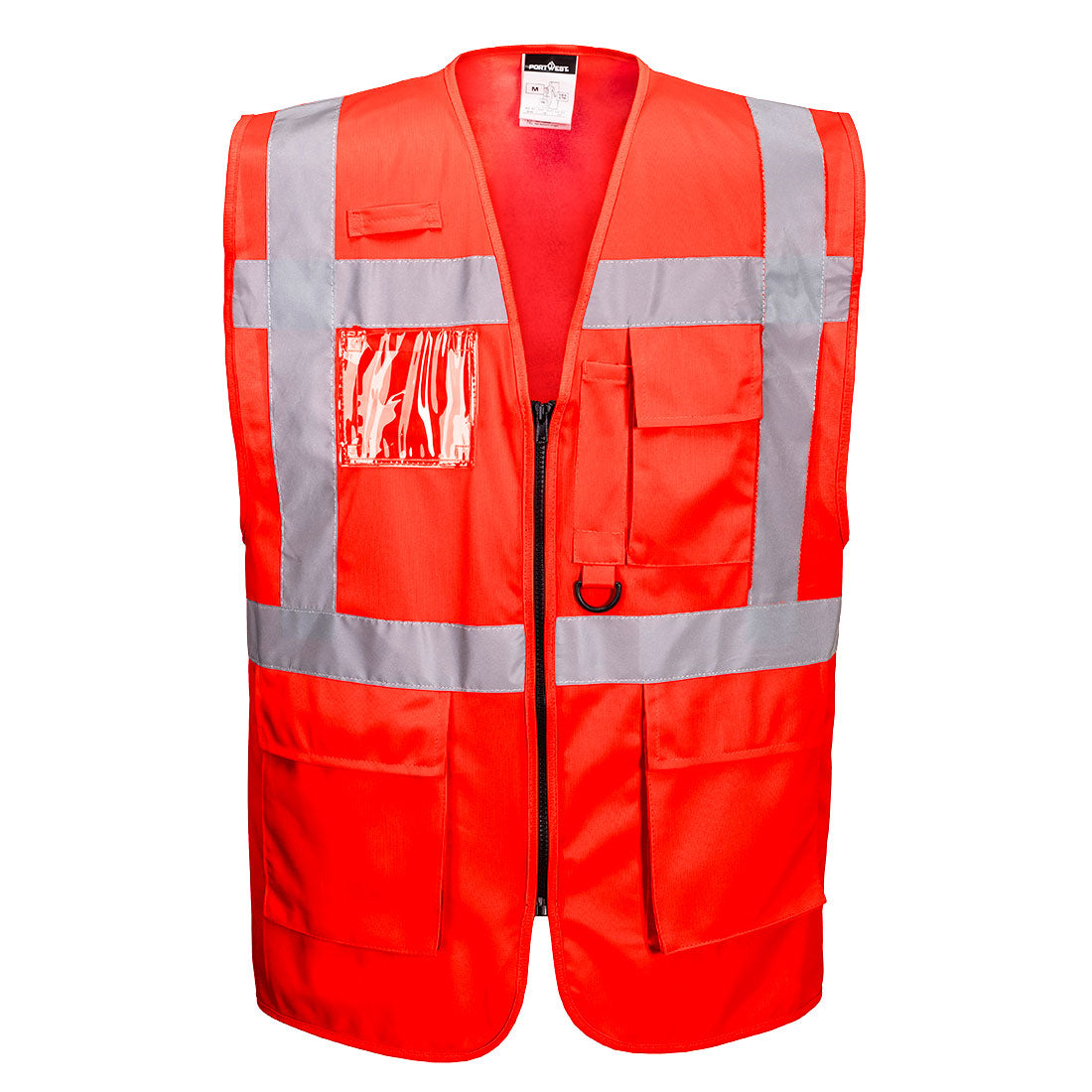 Berlin Hi-Vis Exekutiv Weste - Rot (RER)