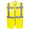 Berlin Hi-Vis Exekutiv Weste - Gelb (YER)