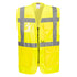 Berlin Hi-Vis Exekutiv Weste - Gelb (YER)