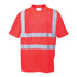 Hi-Vis T-Shirt kurzarm - Rot (RER)