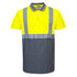 Hi-Vis Kontrast Poloshirt kurzarm - Gelb/Grau (YGY)