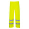 Hi-Vis Regen Verkehrshose - Gelb (YER)