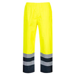 Zweifarbige Warnschutz-Hose - Gelb (YER)