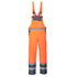 Hi-Vis Kontrast Regenlatzhose atmungsaktiv - Orange/Marine (ONR)