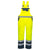 Hi-Vis Kontrast Regenlatzhose atmungsaktiv - Gelb/Marine (YNR)