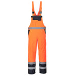 Hi-Vis Kontrast Winter Latzhose - Orange (ORR)