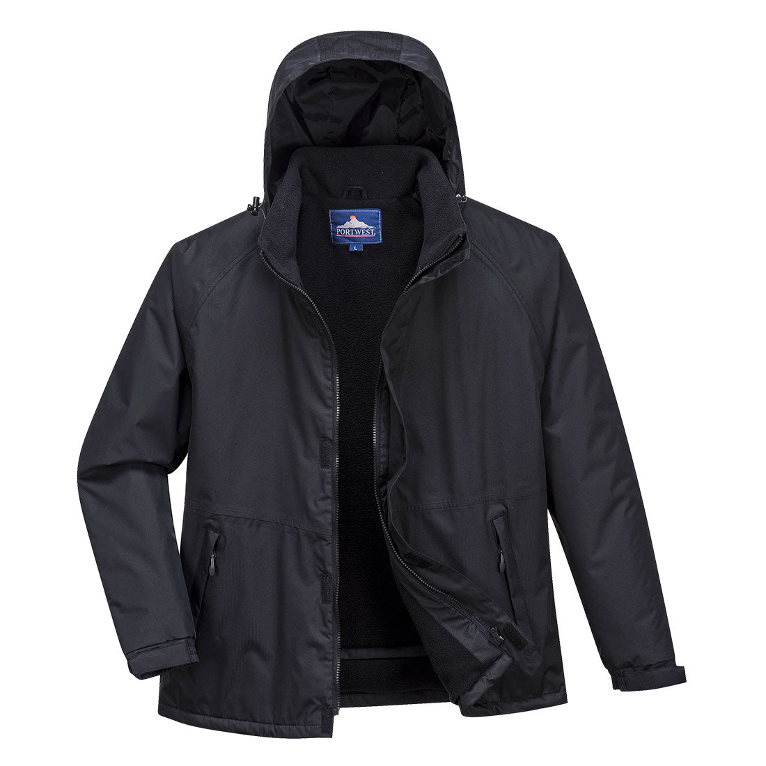 Limax Ripstop Winterjacke - Schwarz (BKR)