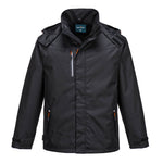 Klassische Regenjacke - Schwarz (BKR)