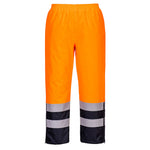 Hi-Vis Winterbundhose - Orange/Marine (ONR)