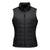 Women's Insulated Baffle Gilet - Schwarz (BKR)