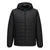 Hooded Insulated Baffle Jacket - Schwarz (BKR)
