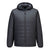 Hooded Insulated Baffle Jacket - Metallgrau (MGR)