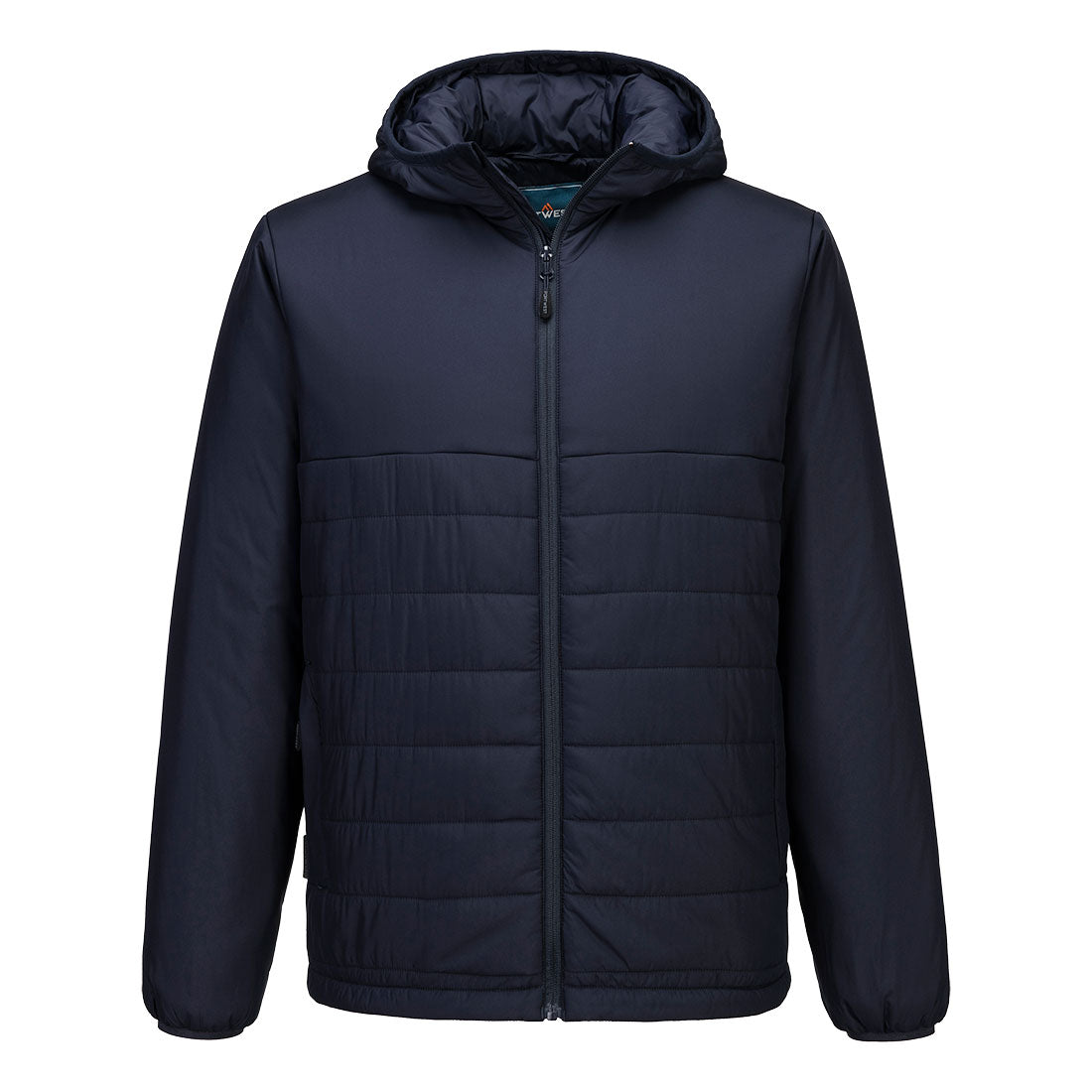 Hooded Insulated Baffle Jacket - Marine (NVR)