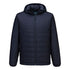 Hooded Insulated Baffle Jacket - Marine (NVR)