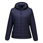 Women's Hooded Baffle Jacket - Marine (NVR)