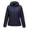 Women's Hooded Baffle Jacket - Marine (NVR)