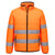 Hi-Vis Steppjacke - Orange/Schwarz (OBR)