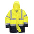 Hi-Vis 5-in-1 Kontrast Jacke Essential - Gelb/Marine (YNR)