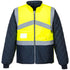 Hi-Vis  Kontrast 2-in-1-Wendejacke atmungsaktiv - Gelb/Marine (YNR)