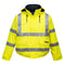 Bizflame Rain Hi-Vis FR Winter Pilotjacke - Gelb (YER)