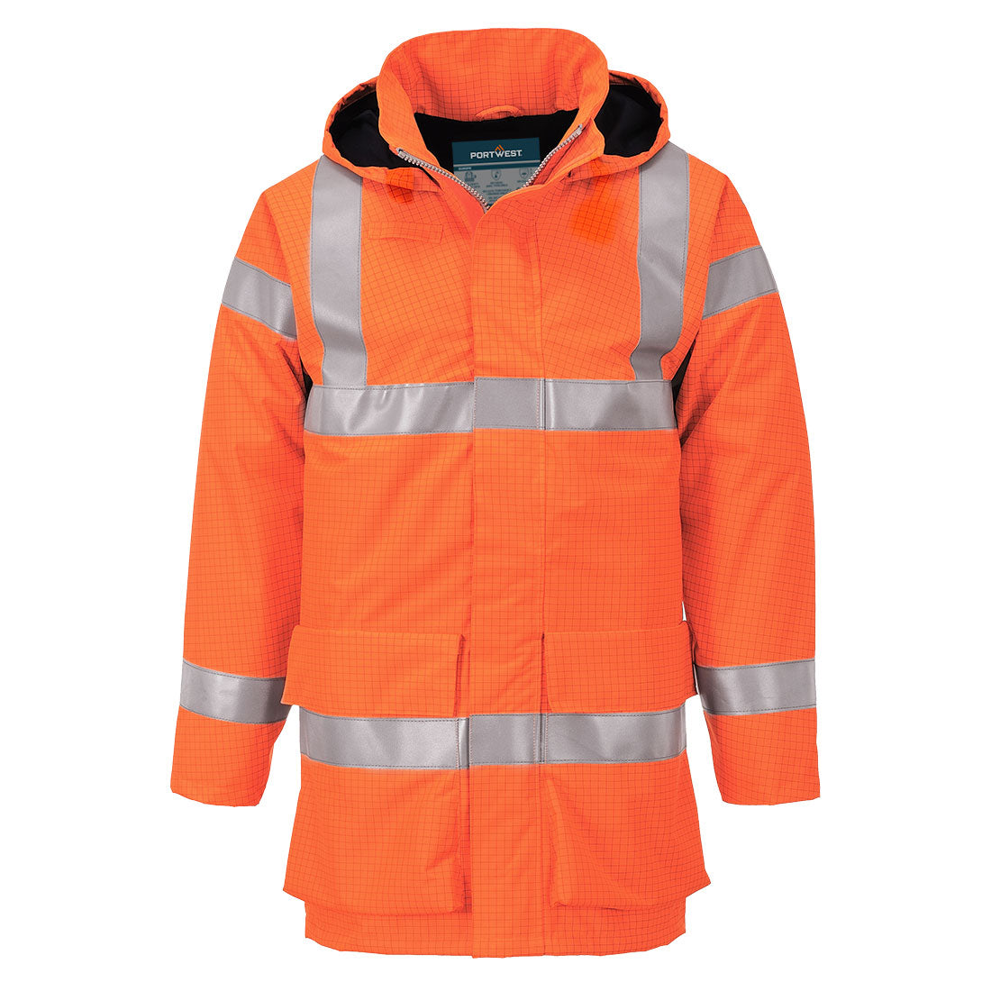 Bizflame Rain Hi-Vis FR Jacke - Orange (ORR)