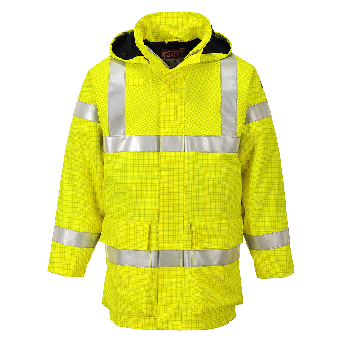 Bizflame Rain Hi-Vis FR Jacke - Gelb (YER)