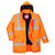 Bizflame Rain Hi-Vis FR Winterjacke - Orange (ORR)