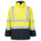 Bizflame Rain Hi-Vis Kontrast FR Jacke - Gelb/Marine (YNR)