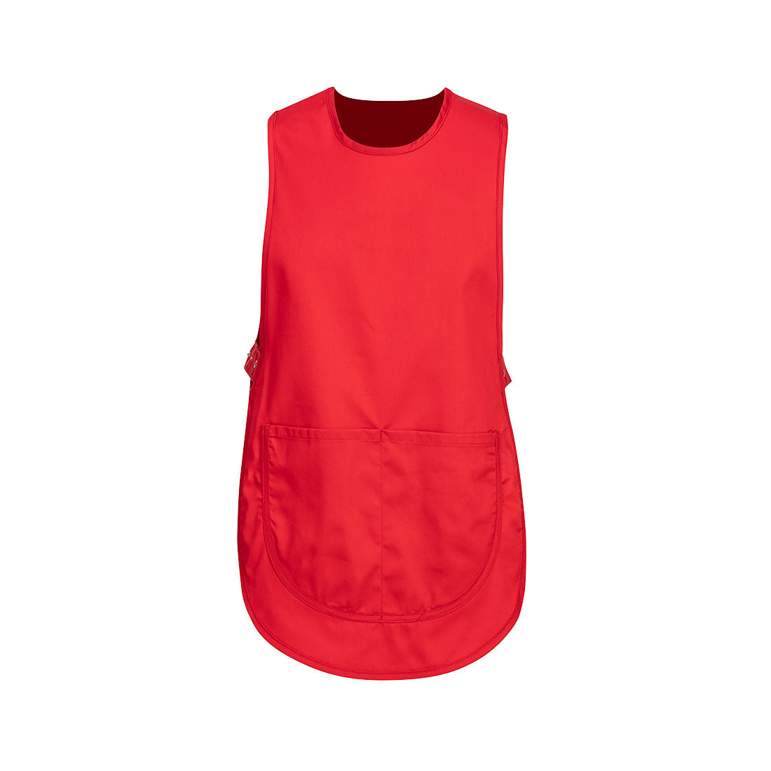 Überwurfschürze mit Tasche - Rot (RER)