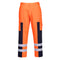 Robuste Warnschutz-Einsatzhose - Orange/Marine (ONR)