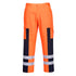Robuste Warnschutz-Einsatzhose - Orange/Marine (ONR)